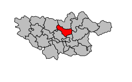 Cantone di Roquecourbe – Mappa