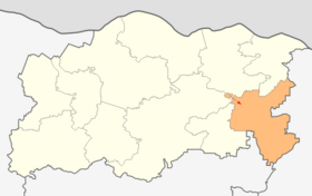 Localisation de Levski