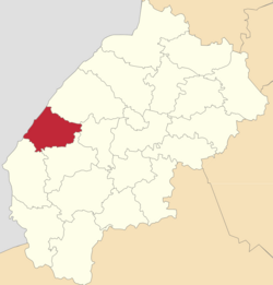 Location of Mostiskas rajons