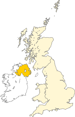 Map of Northern Ireland within the United Kingdom.svg