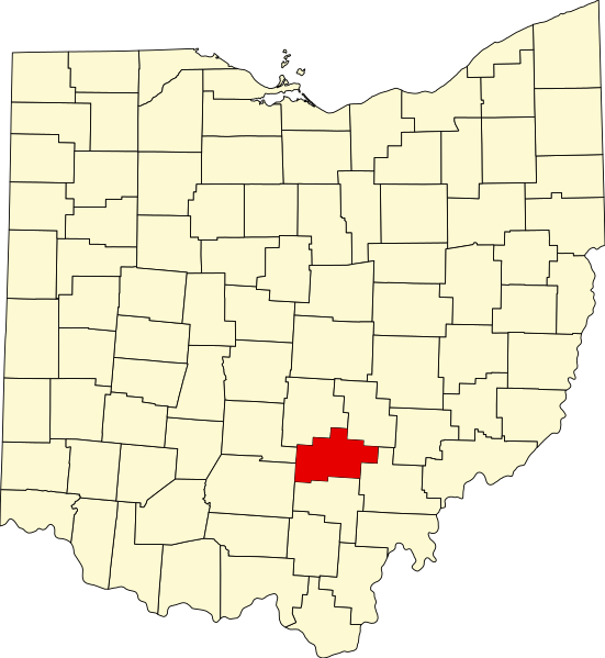 صورة:Map of Ohio highlighting Hocking County.svg