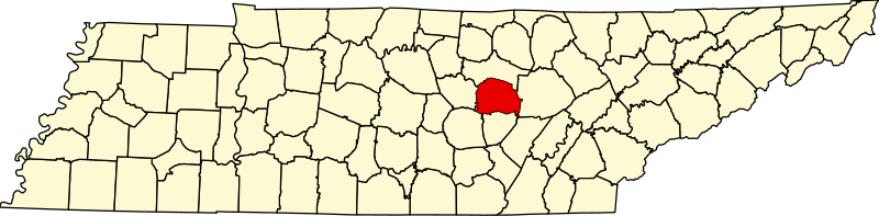 File:Map of Tennessee highlighting White County.svg