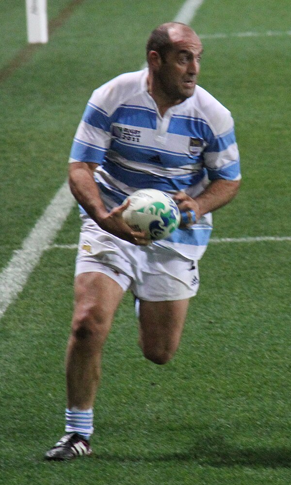 Ledesma during 2011 RWC