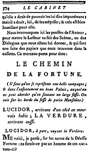 Vignette pour Le Chemin de la fortune