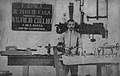 O início: Maurílio Coelho em sua fábrica, em 1903