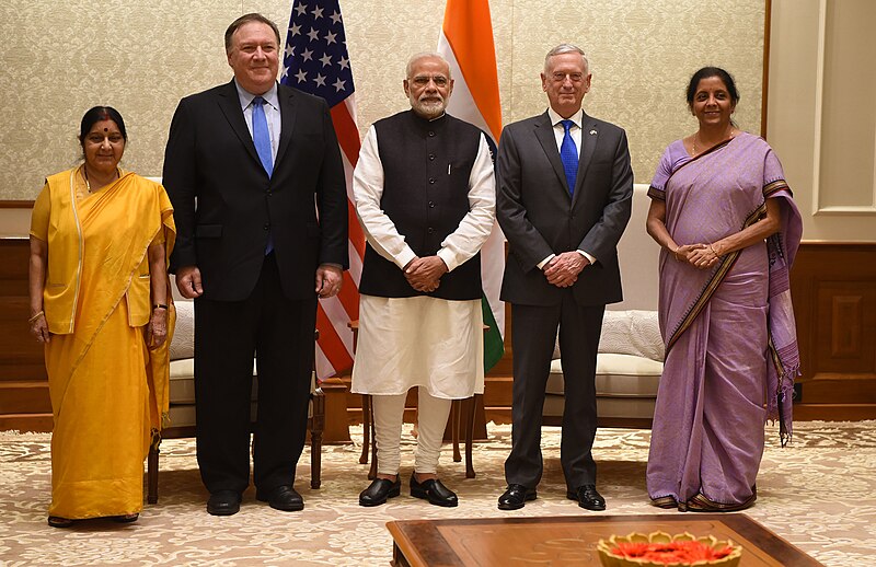 File:Meeting with Prime Minister Modi after U.S.-India “2+2” Ministerial Dialogue 180906-D-BN624-023 (44512652321).jpg