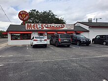 Mel's Hot Dogs is the last surviving structure of the Hillsborough Army Air Field in Tampa, Florida Mel's Hot Dogs- Hillsborough Army Air Field.jpg