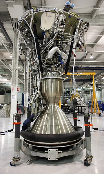 File:Merlin 1C Vacuum engine at Hawthorne factory (2008).jpg