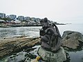 Mermaid statue in Nuuk, Greenland