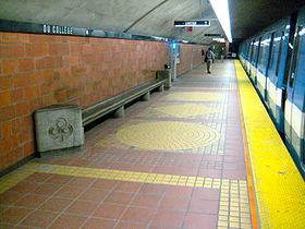 Plataforma de la estación