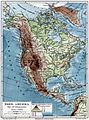 Karte Nordamerika (Map of North America)