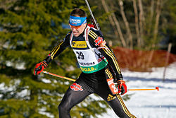 Michael Greis beim Weltcup in Trondheim (2009)