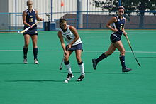 The 2010 Penn State field hockey team in action against Michigan Michigan (96) (5031545725).jpg