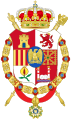 Escudo de Armas Medio de José Bonaparte como Rey de España.svg