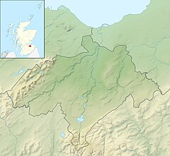 Mapa lokalizacyjna Midlothian