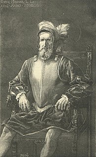 Miguel López de Legazpi 16th-century Spanish conquistador, navigator, and colonial governor