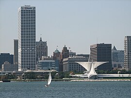 The Milwaukee lakefront