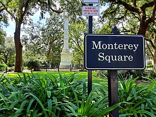 Monterey Square (Savannah, Georgia) Public square in Savannah, Georgia