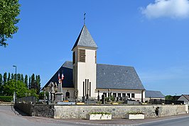 De kerk van Le Mesnil-Patry
