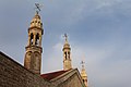 * Nomination Mor Gabriel Monastery - Mardin / Turkey --Vincent Vega 09:50, 5 October 2022 (UTC) * Decline too dark --Ezarate 23:52, 5 October 2022 (UTC)  Oppose Not a fan of the crop, also there's some weird perspective going on - the nearest tower seems to be leaning to the right, while the other 2 are leaning left. --BigDom  19:42, 6 October 2022 (UTC) Thanks for review. Photo is not cropped, however I can not manipulate leanings. Vincent Vega 20:38, 6 October 2022 (UTC) I meant the natural "crop" from the framing of the photo, with the bottom of the rightmost tower missing. When you say you can't manipulate, do you mean that the towers are leaning in real life? If so, then obviously I would overlook that but still I think it's unfortunate you can't see all 3 towers clearly, sorry. --BigDom 06:34, 8 October 2022 (UTC)