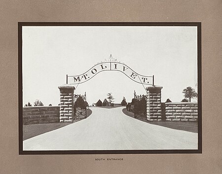 Mount Olivet Cemetery Gate