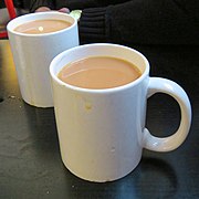 Mugs of tea, UK