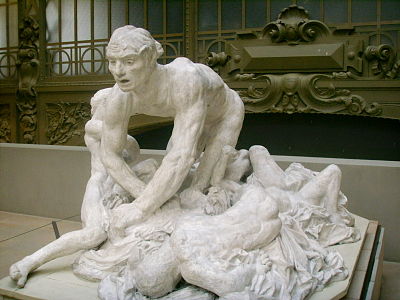 Auguste Rodin, Ugolin (entre 1882 et 1906), Paris, musée d'Orsay.