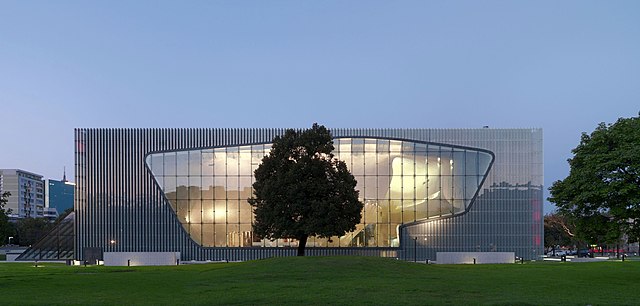 POLIN Museum of the History of Polish Jews, in Warsaw, Poland