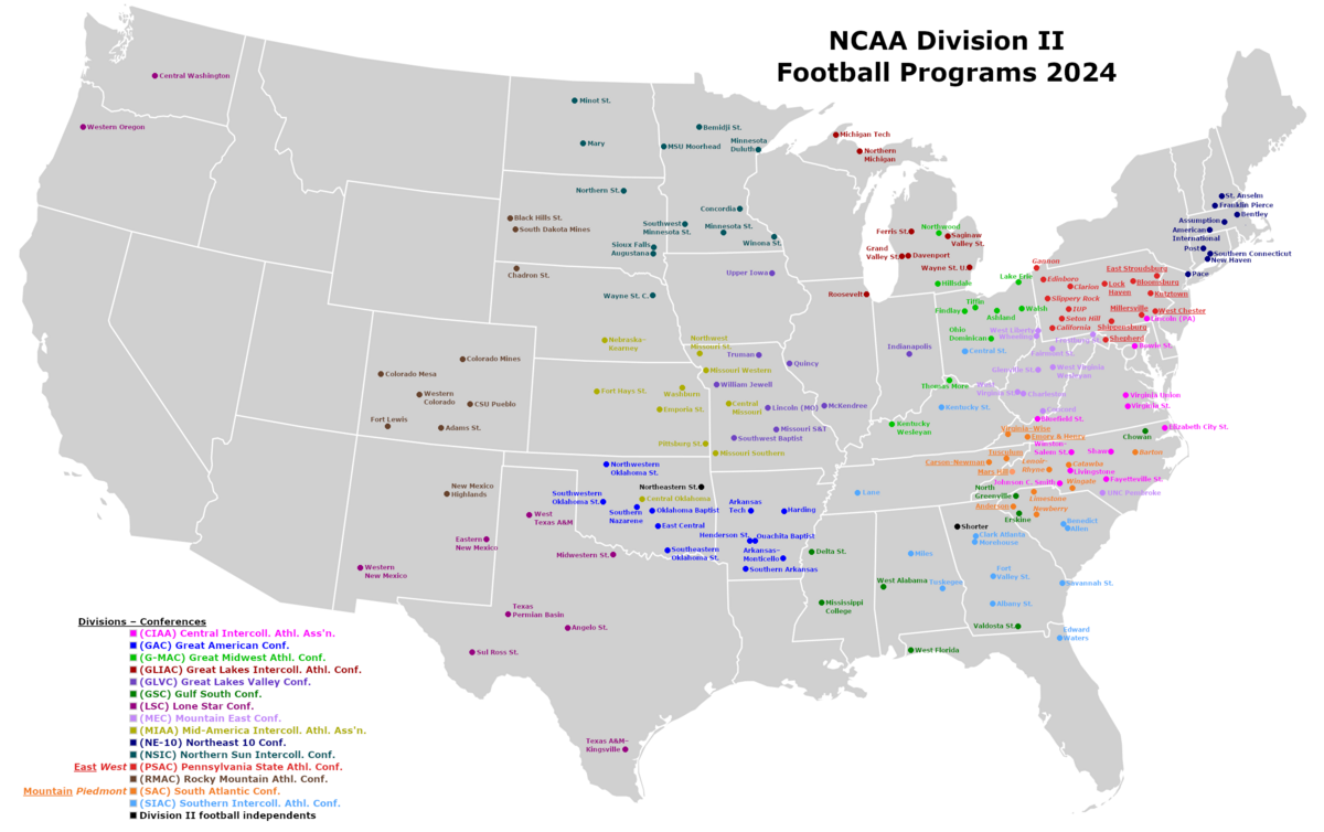 Division 2 Football Teams: A Complete List (2023)