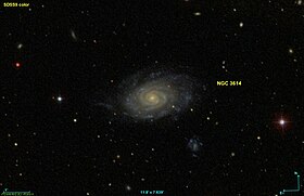 Suuntaa-antava kuva artikkelista NGC 3614