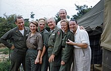 Norwegian NORMASH personnel during the Korean War NORMASH (1952) (16005170175).jpg