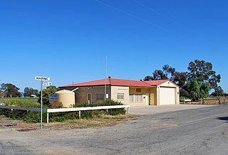 Naring Town in Victoria, Australia