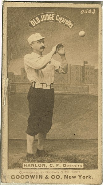 File:Ned Hanlon, Detroit Wolverines, baseball card portrait LCCN2007686523.jpg