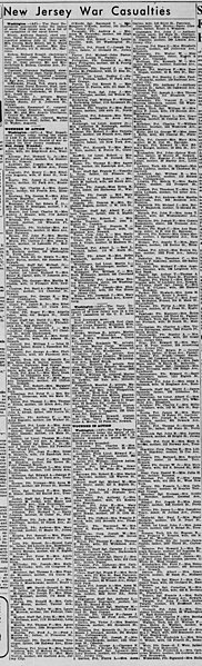 File:New Jersey War Casualties in The Courier-News of Bridgewater, New Jersey on 10 October 1944.jpg