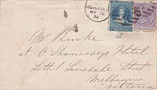 The Chalon design and the 1874 sideface replacement New Zealand letter 1874 Chalon and Sideface.jpg