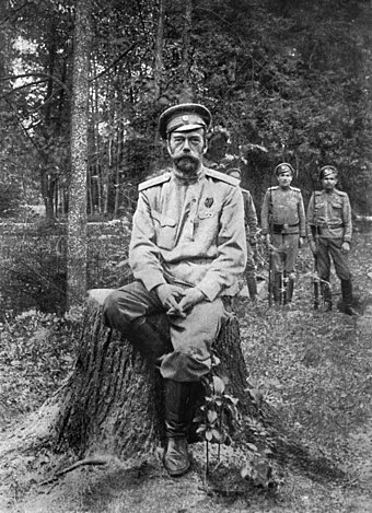 Car Mikołaj II po abdykacji