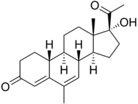 Struktur von Nomegestrol