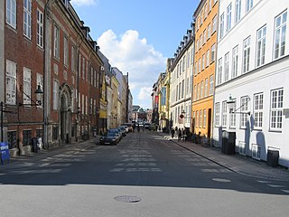 Ny Kongensgade street in Copenhagen