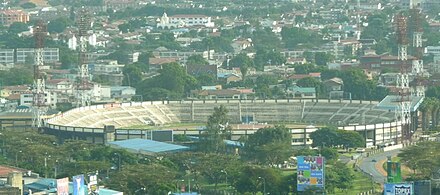 The host stadium in Nairobi