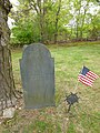 Gravestone of Thomas Skelton (1815), in Old Second Parish Burial Ground; Burlington, Massachusetts.