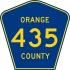 County Road 435 işaretçisi
