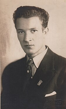 Otakar Janůj na fotografii fotoateliér Petřivalský, Lipník nad Bečvou, před rokem 1933