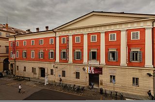 Palazzo Santa Margherita building in Modena, Italy
