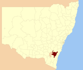 Queanbeyan Konseyi - Palerang bölgesi