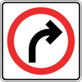 Turn right ahead