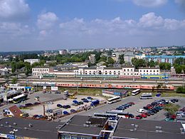 Панорама станції Білосток