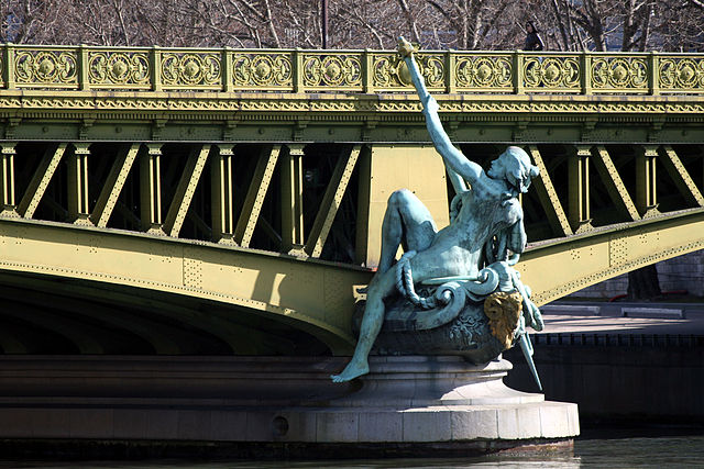 Paris – Pont Mirabeau detail