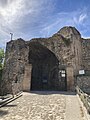 The entrance to the castle