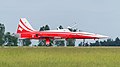 * Nomination Patrouille Suisse Northrop F-5E Tiger II ILA Berlin 2016. --Julian Herzog 07:45, 23 February 2017 (UTC) * Promotion Good quality. --Ermell 08:03, 23 February 2017 (UTC)