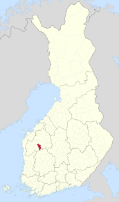 Poziția localității Peräseinäjoki